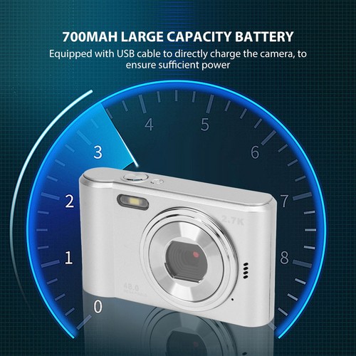 2.4inch Point And Shoot Digital Cameras 44MP 1080P 16X Zoom Small Compact Fit - Picture 11 of 24