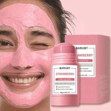BARUBT Mud Mask Stick Mugwort Mud Mask Stick Deep Cleansing Gentle Blackhead Rem
