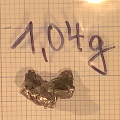 1,04g  Meteorit Campo del cielo, Argentinien
