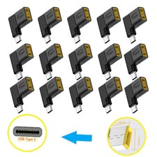 15 Pcs Laptop Charger Converter TO USB Type C PD Power Charging Cable Adapter