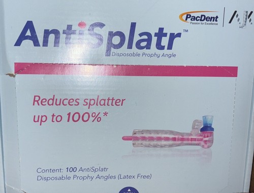 Pac-Dent AntiSplatr Prophy Angle, Soft, Disposable, Pink, 100/Bx. - Picture 3 of 4
