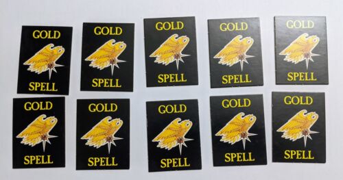 Warhammer Fantasy Gold Spell Cards 4th Ed Games Workshop - Picture 2 of 2