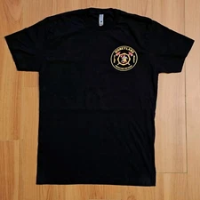 Disneyland Fire Dept Shirt Protecting The Magic Small Black Cast Member Employee