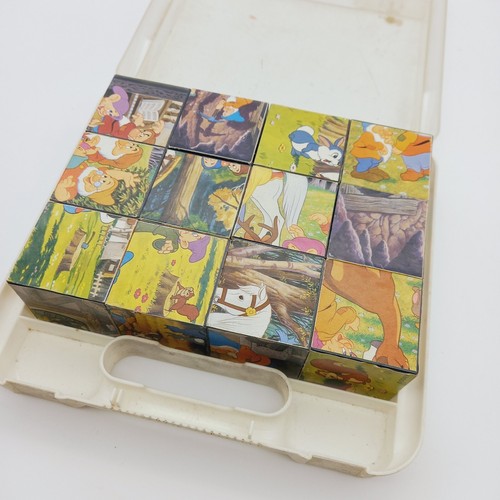 Puzzle 12 Pieces Cubes cubos Snow White Blancanieves Disney Clementoni Italy - Imagen 6 de 8