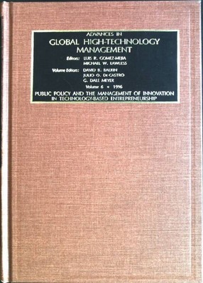 Advances in Global High-Technology Management; 6 Gomez-Mejia, Luis R. and Michae