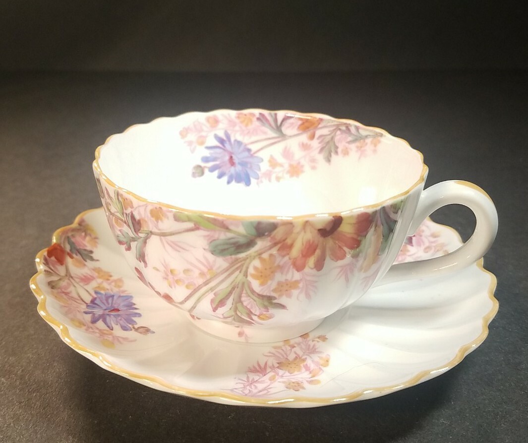 Copeland Spode Chelsea Garden Bone China Teacup And Saucer England
