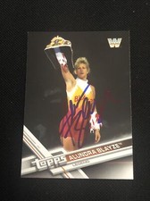 ALUNDRA BLAYZE 2017 TOPPS WWE THEN NOW FOREVER WRESTLING SIGNED AUTOGRAPHED CARD