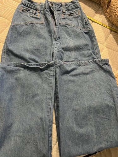 Vintage 1970's Time & Place Bell Bottoms, 33 Inseam Hippie Woodstock