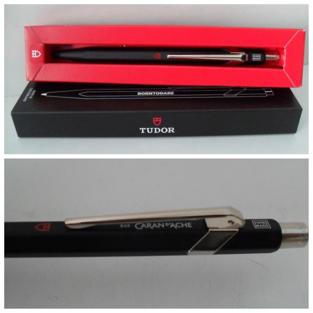 TUDOR Watch Pen - RARE - Beautiful Caran D'Ache 849 