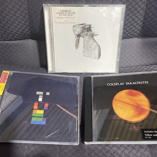 3 x Coldplay CD Alben Restposten - guter Zustand - B69