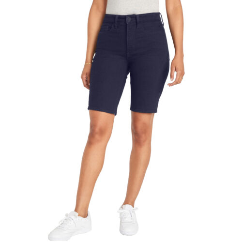 Girls Skinny Super Stretch School Uniform Bermuda Shorts (Size: 4-20) FREE SHIP - Picture 6 of 11