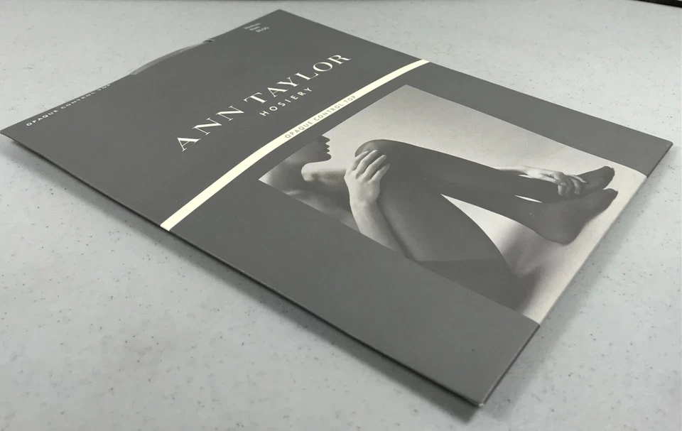 Meia-calça Ann Taylor ~ Blusa de controle opaca ~ Casca ~ Tamanho médio ~ NOS - Imagem 3 de 4