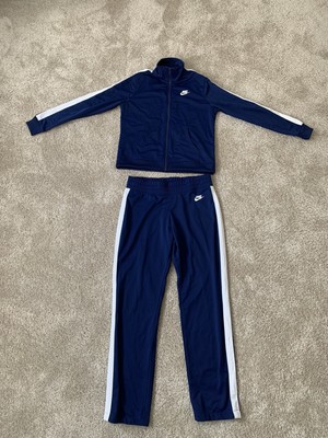 royal blue nike tracksuit womens