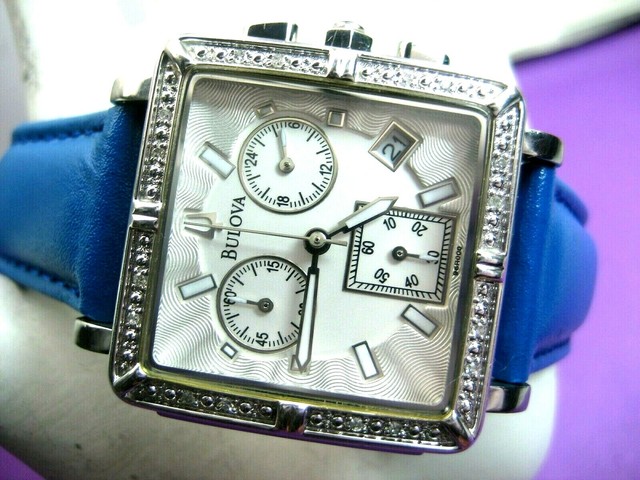 does bulova use real diamonds