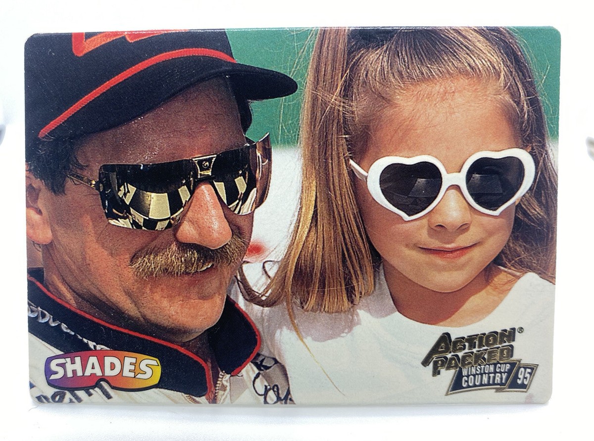 1995 Action Packed Shades Dale Earnhardt & Daughter Taylor Nicole