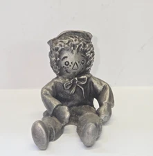 Hudson Pewter Raggedy Andy #203 Bobbs-Merrill 1974