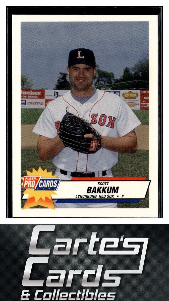 Scott Bakkum 1993 Fleer ProCards #2508 Lynchburg Red Sox | eBay