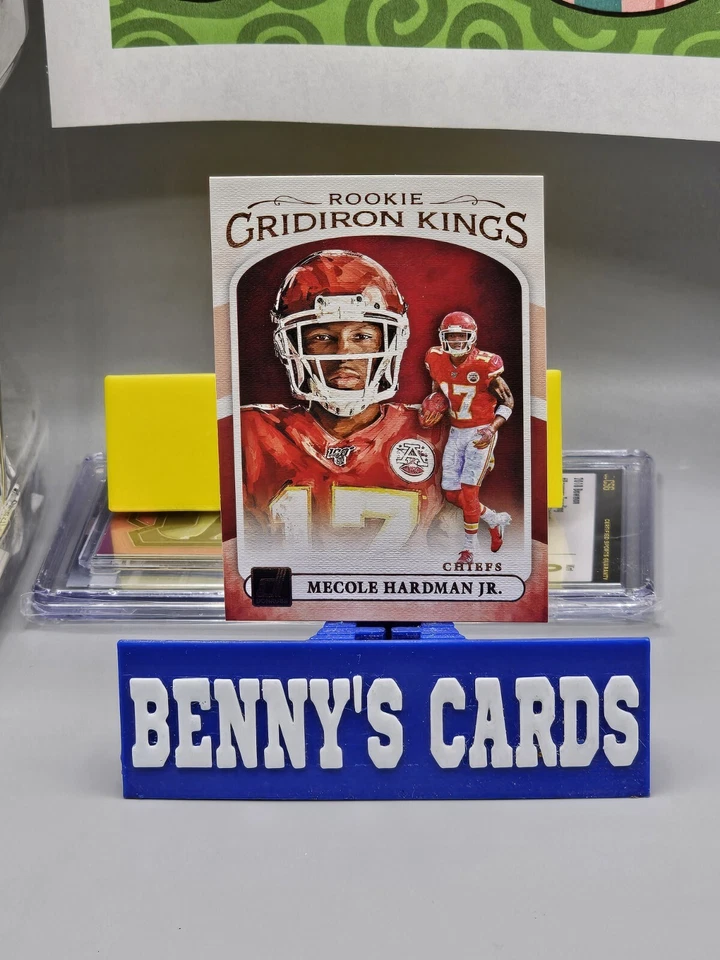 2019 Panini Donruss Canvas Bronze Rookie Gridiron Kings RC Mecole Hardman Jr. #A - Image 2 of 4