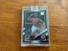 2021 Topps Clearly Authentic Auto Black /75 Jose Garcia Rookie RC
