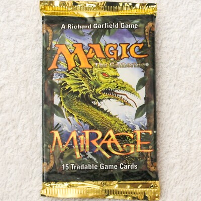 MTG: 5 MIRAGE Sealed Booster Pack Lot from Box - 1 of Each Art