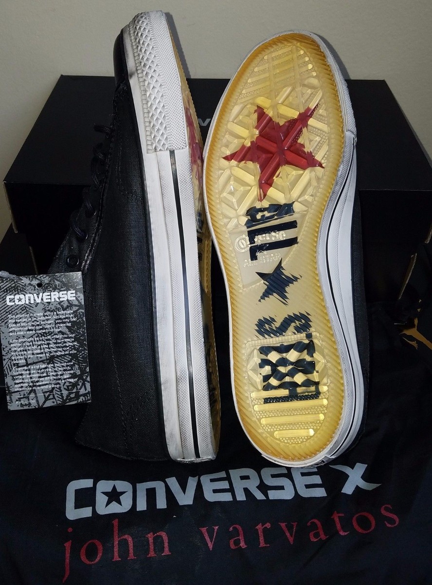 Converse×john varvatos オールスター ローカット　29cm NEW CONVERSE JOHN VARVATOS CHUCK TAYLOR ALL STAR VINTAGE