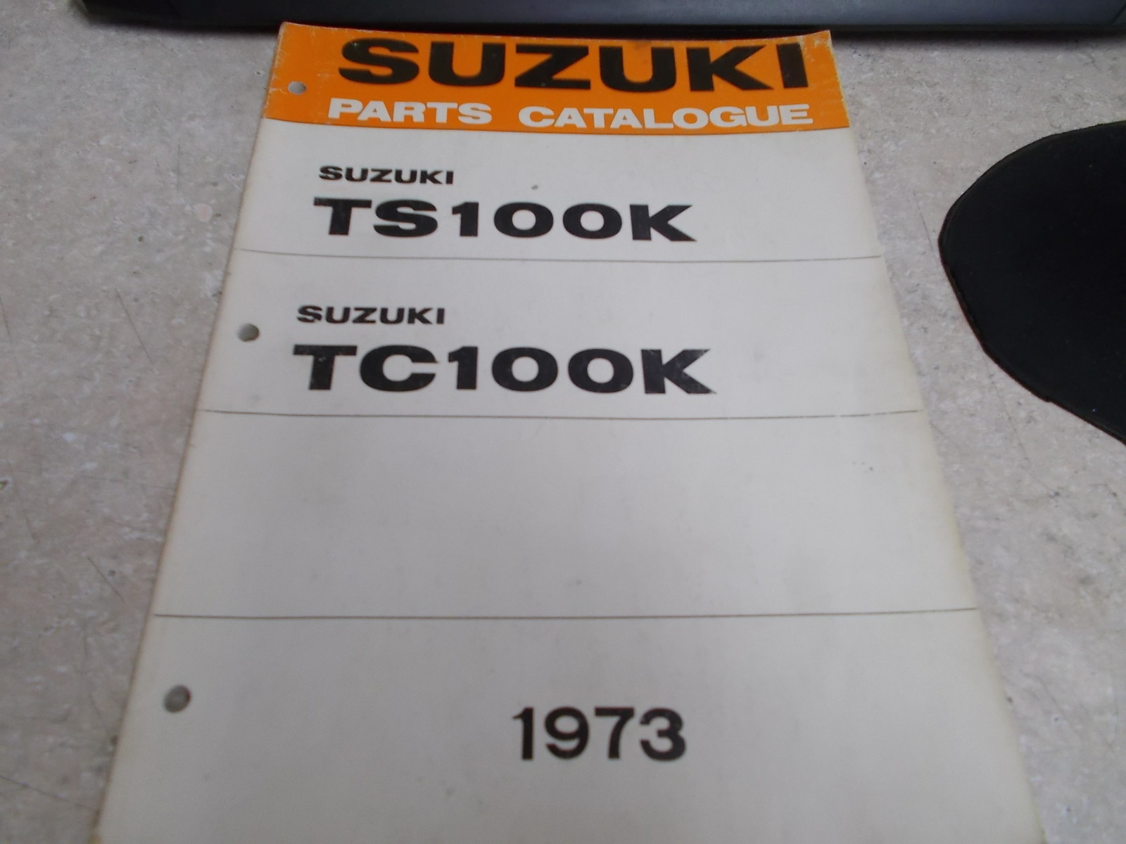 OEM Suzuki Parts Catalogue 1973 TS100K TC100K (1st Edition) eBay
