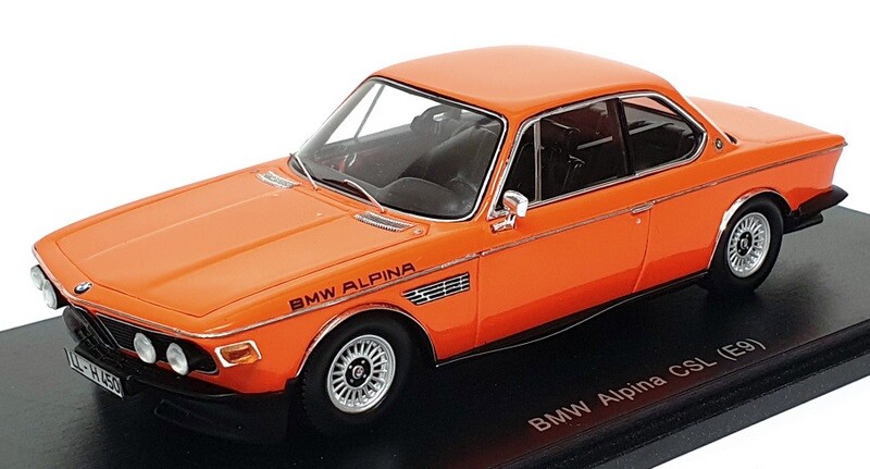Spark Model 1/43 Scale Resin S2811 - BMW Alpina CSL (E9 Spark Model 1/43 Scale Resin S2811 - BMW Alpina CSL (E9