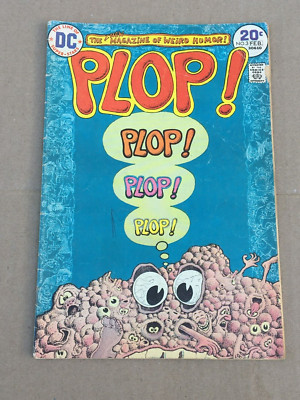 Plop! Vol 2, #3 Magazine of Weird Humor, Jan-Feb-1974, DC Comics Basil Wolverton