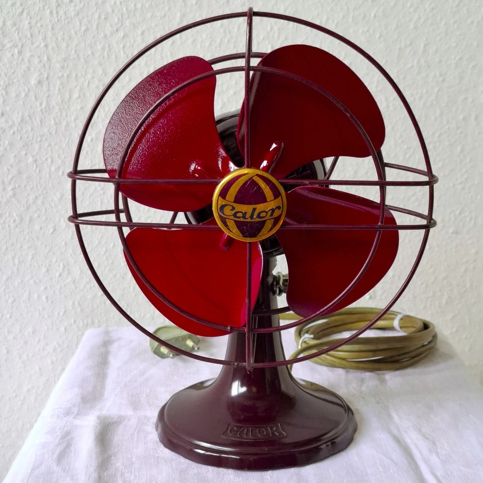 Ventilator Tischventilator Calor Frankreich 50er Jahre Lüfter Bakelit Vintage - Bild 2 von 4