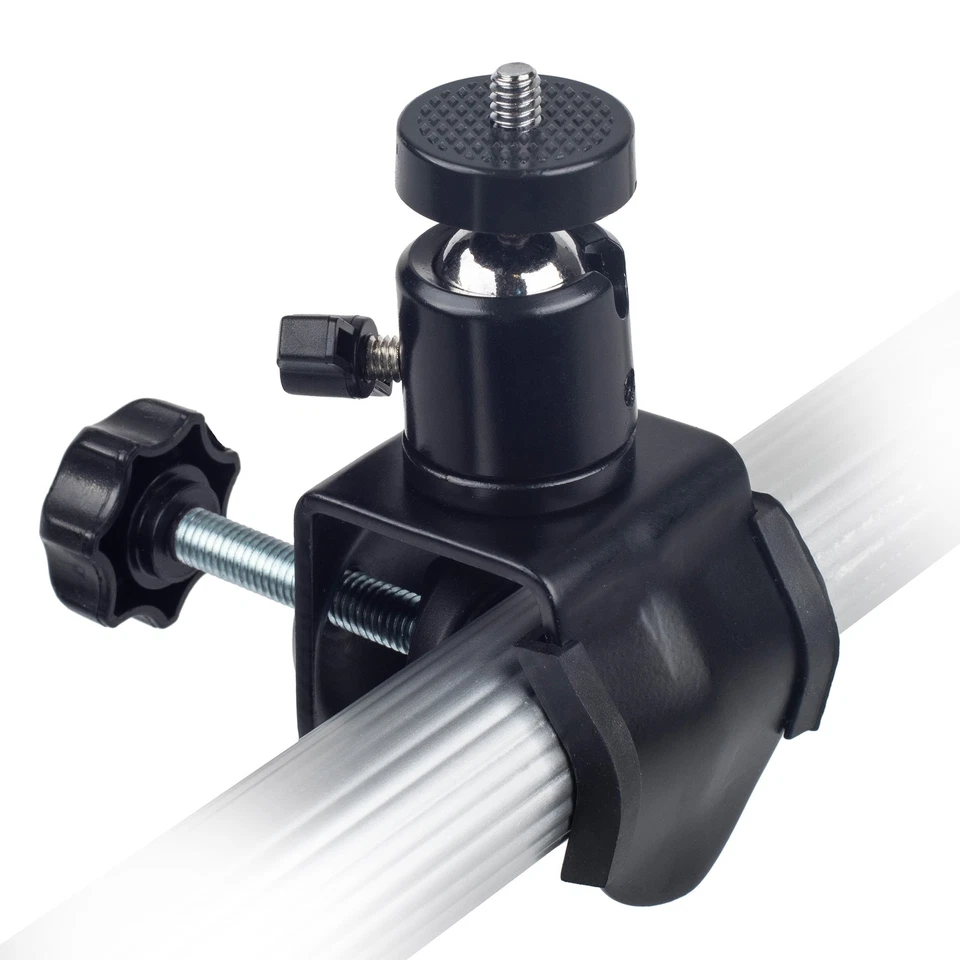 ayex Stativklemme mit Kugelkopf und 1/4 Zoll Mount Studioklemme Schraubzwinge - Bild 3 von 4