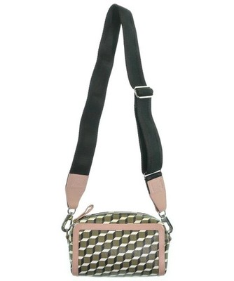 PIERRE HARDY Shoulder bag Ladies - Khaki x White x Pink etc. (All-over pattern)
