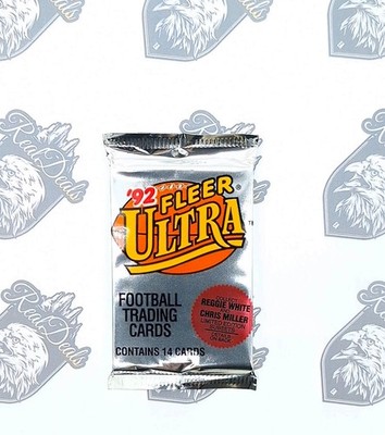 1992 Fleer Ultra Booster Pack 14 Cards Sealed Reggie White Chris Miller Subset!!