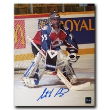 Stephane Fiset Colorado Avalanche Autographed 8x10 Photo NO TARIFFS