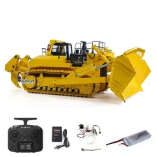 JDMODEL 1/14 Hydraulic RC Bulldozer 575 Huge Dozer Smoke Sound Frsky X14 Radio