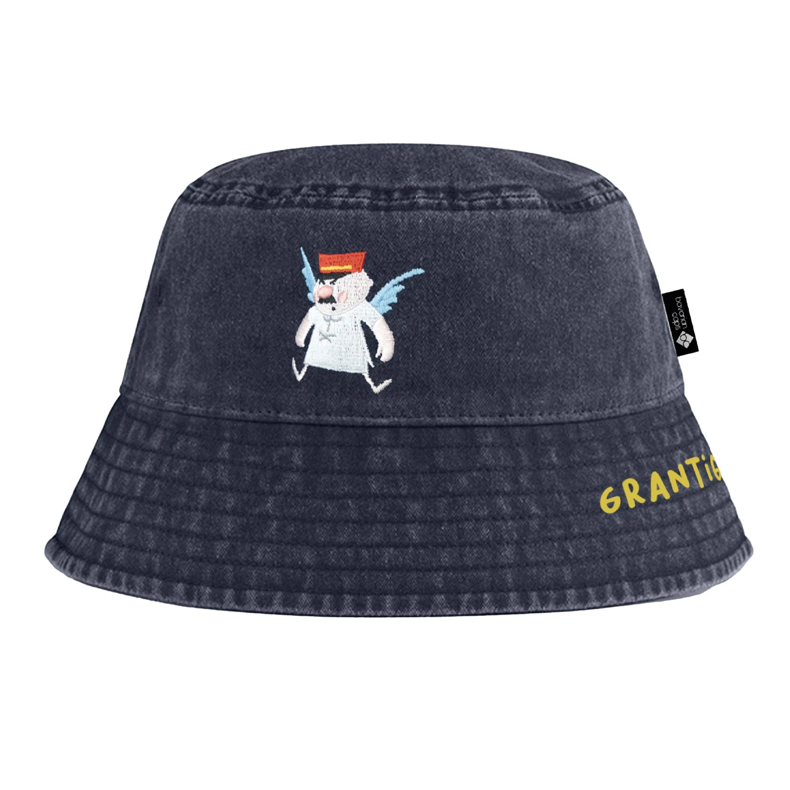 Bavarian Caps Aloisius Bucket Hat Grantler Klub Dunkelblau Anglerhut One Size