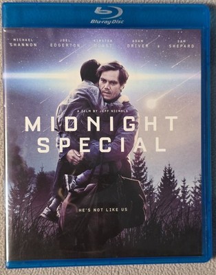 Midnight Special Blu-ray Region A US Michael Shannon Joel Edgerton Kirsten Dunst
