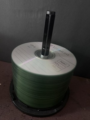Verbatim CD-R Blank Recordable CDs 700MB 80 Min 52X Partial Spindle Appx 60 Box
