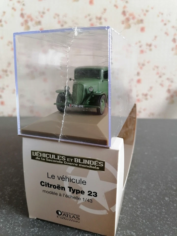 Véhicule seconde guerre mondiale Citroën Type 23 au 1/43 par les Edts Atlas - Photo 2/4