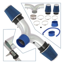 Fits Jeep Liberty Limited Jet 65th  Rocky 3.7L Dual Twin Tube  Air Intake kit