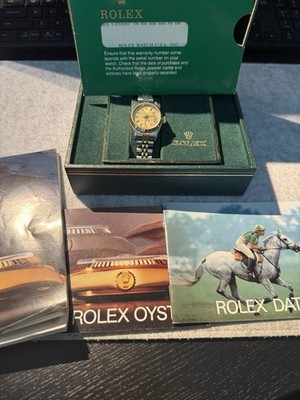 ROLEX Oyster Perpetual Lady Datejust In Chronometer Steel And Gold 691733 w/box