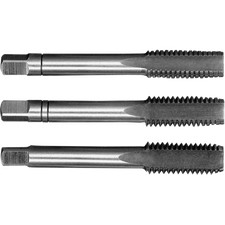 Maschi a mano HSS serie 3 pezzi filettatura SINISTRA passo grosso