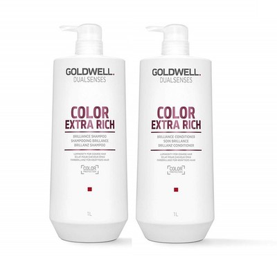 Goldwell Dualsenses Color Extra Rich Brilliance Shampoo & Conditioner Duo 33.8oz