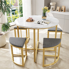 Esszimmergruppe Tisch 4x Stühle Sets Sitzgruppe Essgruppe Esszimmergarnitur