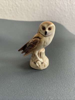 Goebel Porzellan Figur Tier Vogel Eule Schleiereule