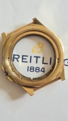 Ultra Rare Breitling Jupiter 3300 Gold Case & Glass - Spares!