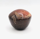 Mini Santa Clara Seedpot Pot Sgraffito Carved Floral Hummingbird Eric Tafoya 2.5 — photo 3