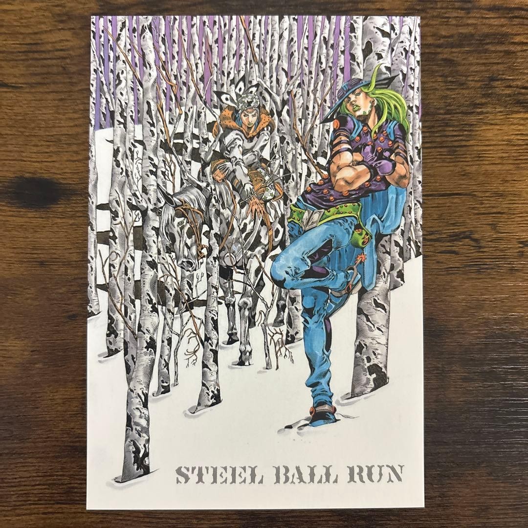 JoJo's Bizarre Adventure Steel Ball Run Postcard Set | eBay
