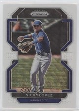 2022 Panini Prizm Tier II White Wave Prizm Nicholas Lopez Nicky Lopez #129 z5b