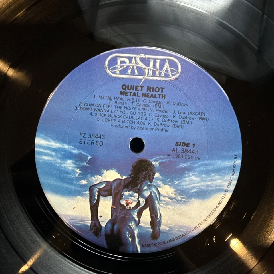 Quiet Riot - Metal Health - 1983 US 1st Press Album (NM) Ultrasonic Clean - Image 3 of 4