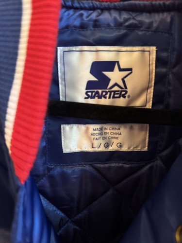 LA Clippers Starter Jacket Satin Varsity Button Up Size Large - Picture 3 of 5